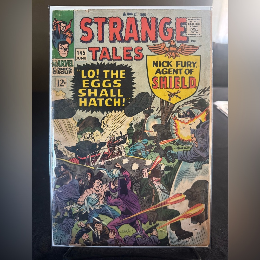 Marvel Strange Tales Comic with Vibrant Colors